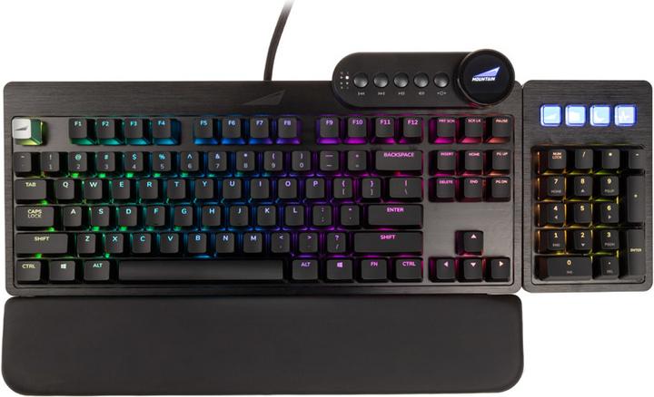 Produktbild Mountain Everest Max Gaming Tastatur - MX Brown, ANSI, US-Layout (US, Kabelgebunden)
