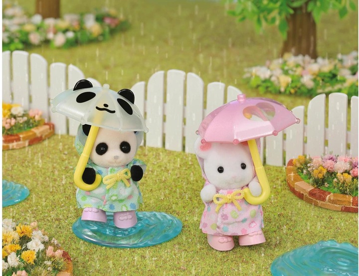 Immagine prodotto Sylvanian Families Amici della scuola materna "Tempo di pioggia"