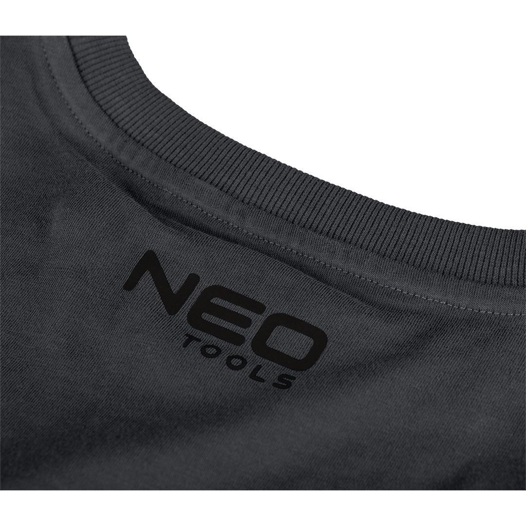 Thumbnail - Neo, Herren, Shirt, T-Shirt su nadrukiem, FEEL THE BIT, dydis XXL, Grau, (XXL)