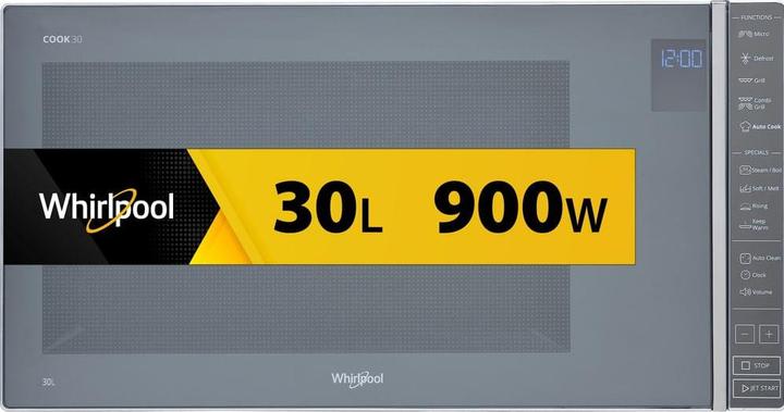 Actual product image Whirlpool MWP 304 M Flat Surface Combi-Microwave 30 L 900 W Mirror (30 l)