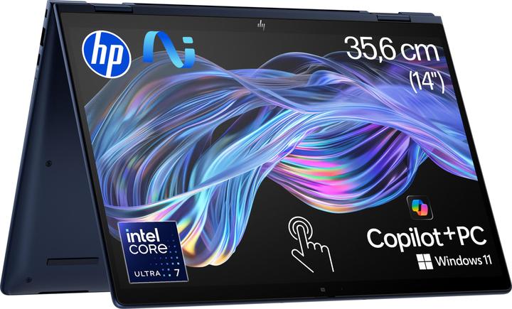 Image du produit HP EliteBook X Flip G1i (14", 1000 Go, 32 Go, Allemagne, Intel Core Ultra 7 265)