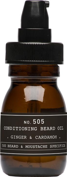 Image du produit Depot No. 505 Conditioning Beard Oil - Ginger & Cardamom 30 ml Huile à barbe (30 ml)