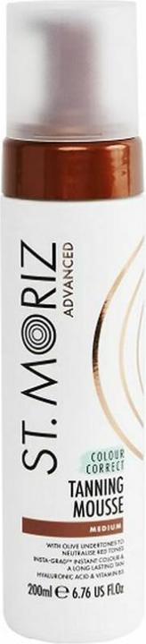 St. Moriz St Moriz Advanced Colour Correcting Tanning Mousse Medium (Self tanning foam, 200 ml)
