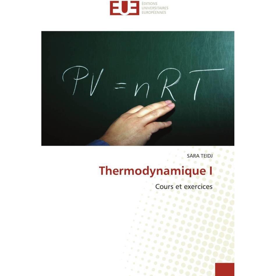 Thermodynamique I, Fachbücher von Sara Teidj