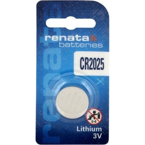Uniross Renata CR2025-1BB Blistera iepakojuma 1gb. (1 pz.), Batterie + pile