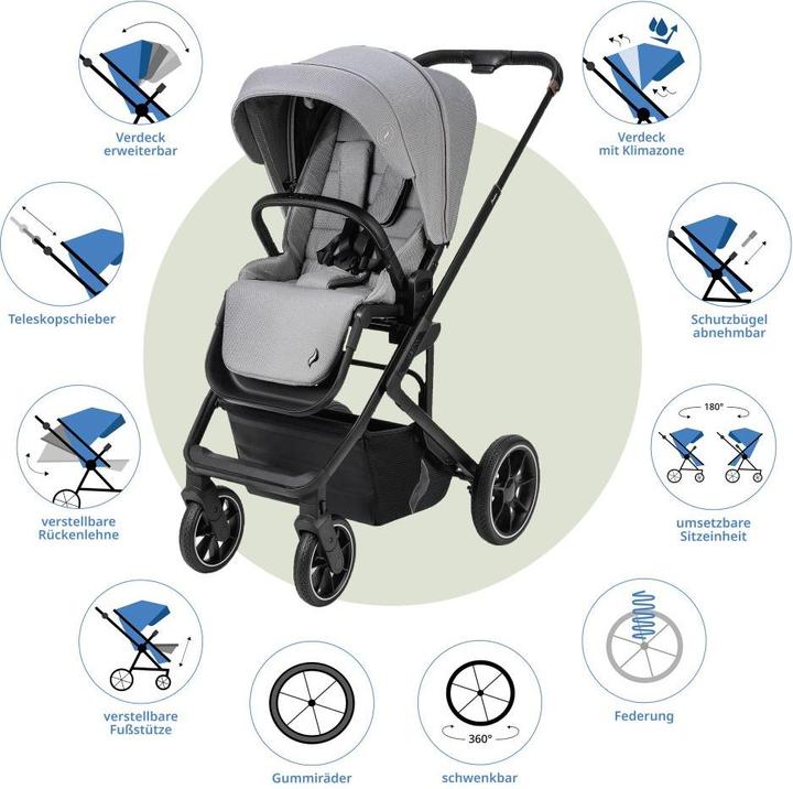 Actual product image Osann Juntos pushchair (0 Months - 4 years)