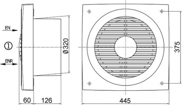 Actual product image Maico Wall and ceiling ventilators EN 31