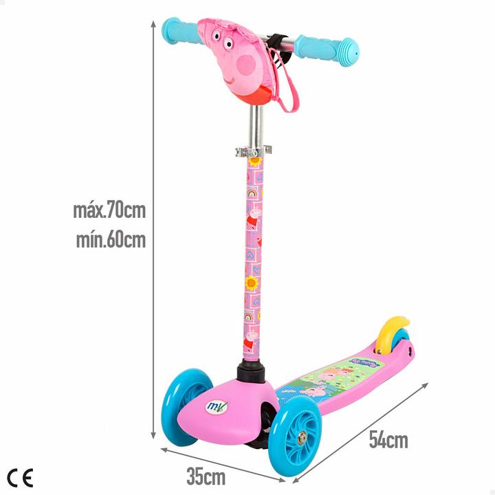 Image du produit Peppa Pig Roller Metall Kunststoff Bunt