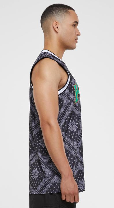 Produktbild Karl Kani KU232-014-2 KK Woven Signature Paisley Basketball Tank - 110759 (S)