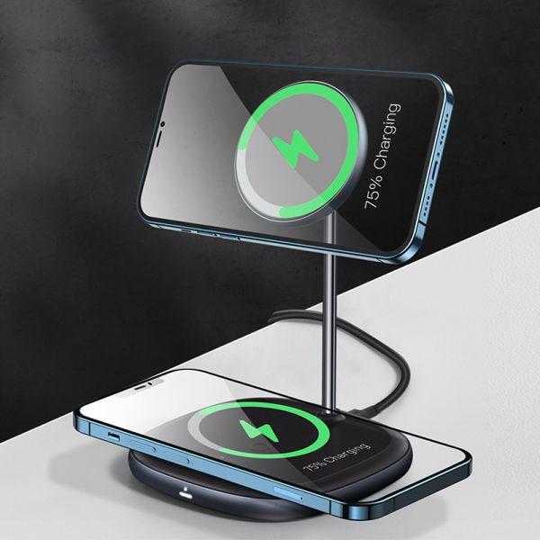 Produktbild Baseus SWAN 2-in-1 Wireless Magnetic Charger (20 W)