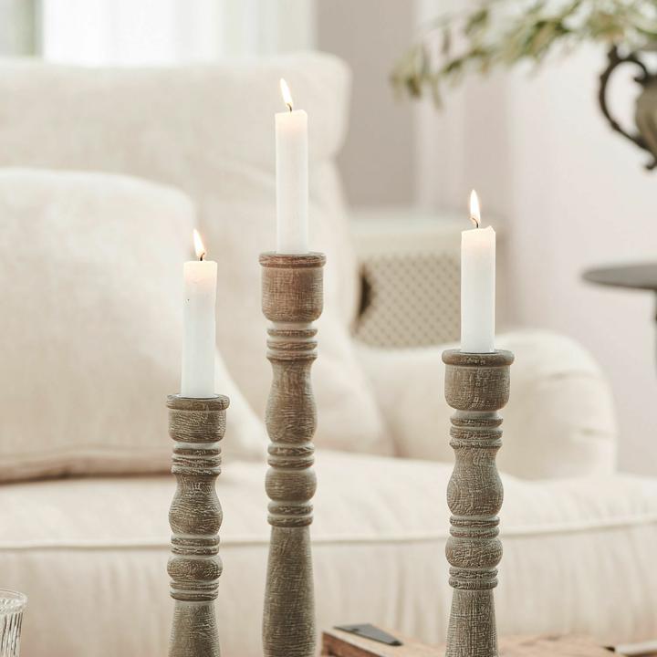Immagine prodotto Loberon Set di 12 candele Bauceau crema (12 pz.)