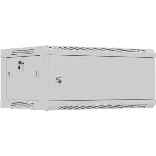 Lanberg Other goods Wall mounted installation cabinet 19" 4U 600X450 WF01-6404-00S Gray (4 HE, Rack da 19 pollici), Armadio rack, Grigio