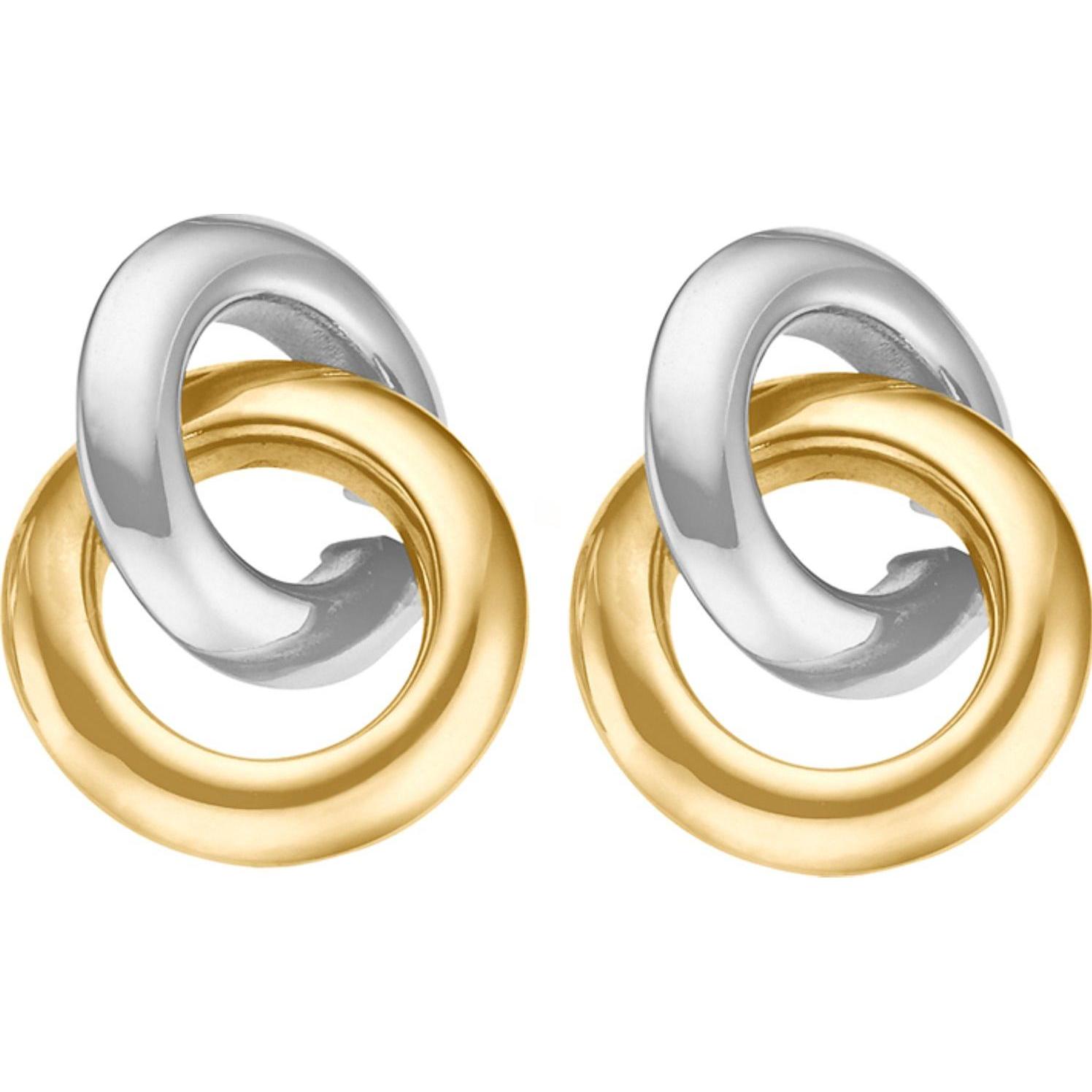 Christ, Ohrringe, Ohrstecker, (375er Weissgold, 375er Gelbgold)