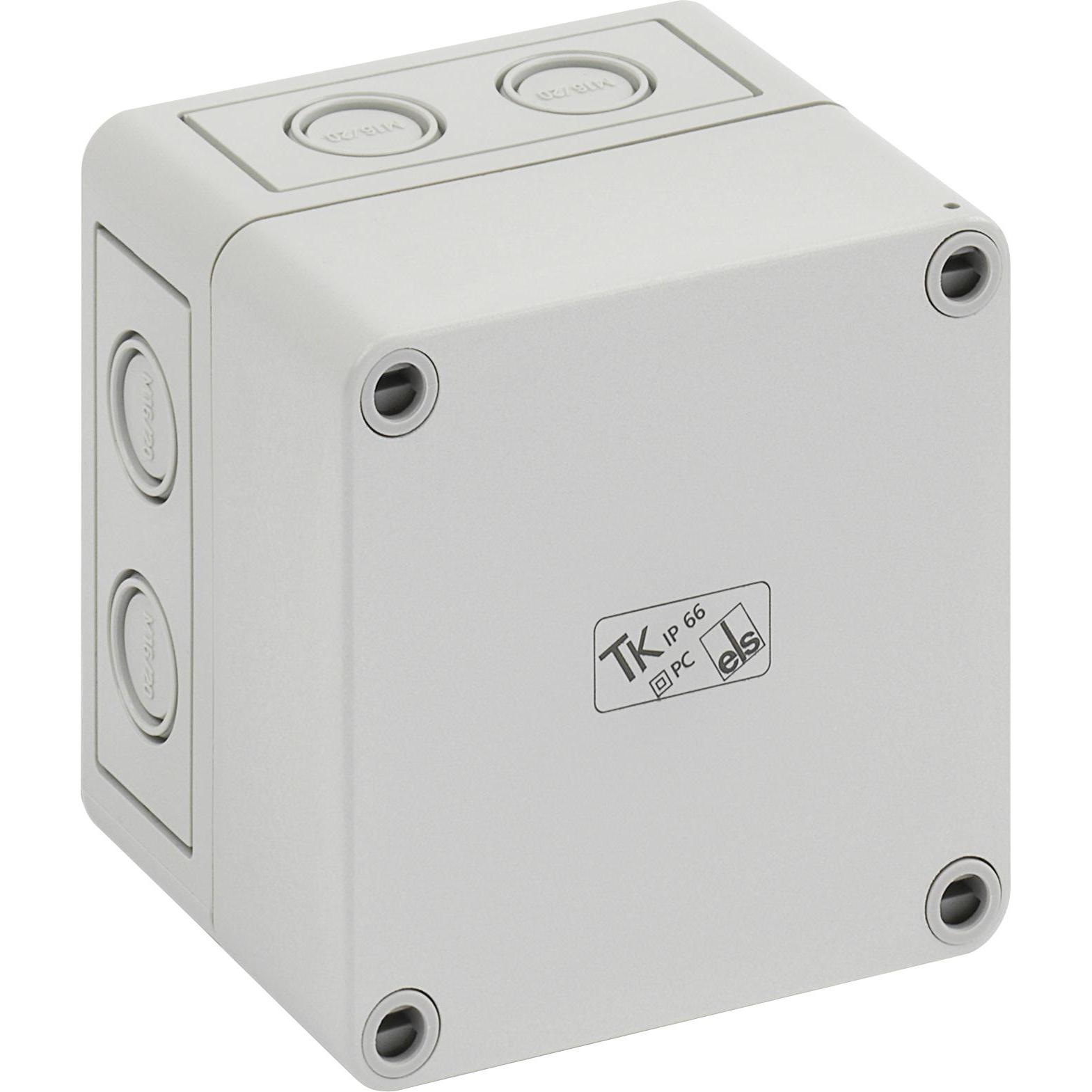 Spelsberg TK PC 99-8-m 12790301 Universal-Gehäuse 94 x 94 x 81 Kunststoff Grau (Gehäuse), Elektronikzubehör + Gehäuse, G...