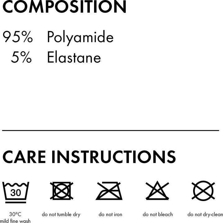 Valori nutrizionali e ingredienti Falke Pure Matt 30 (30DEN, 110/116)