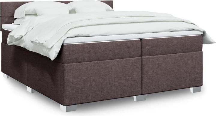 Produktbild VidaXL Bo x springbett mit Matratze 200 x 200 cm Stoff (200 x 200 cm)