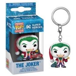 Thumbnail - Funko, Schlüsselanhänger, Portachiavi Pop! DC Holiday : Joker