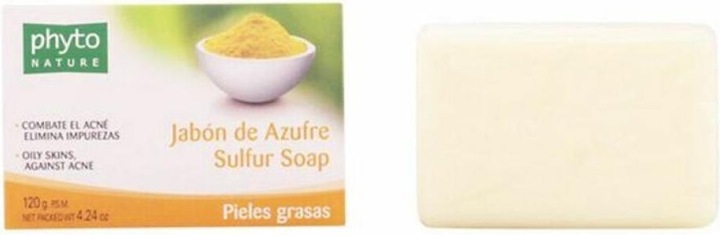 Luxana PHYTO NATURE pastilla jabón azufre 120 gr (Hartseife)