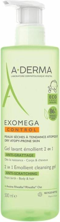 Produktbild Exomega Control 2-in-1 Emollient Gel 500 ml (Körperlotion, 500 ml)