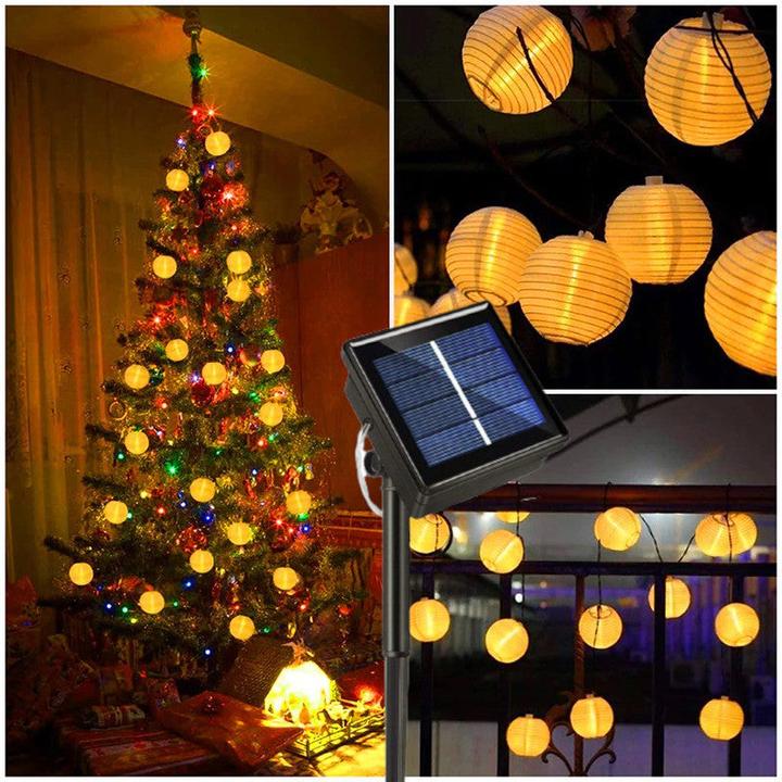 Produktbild Hermex LED-Lampionlichterkette (6.50 m)