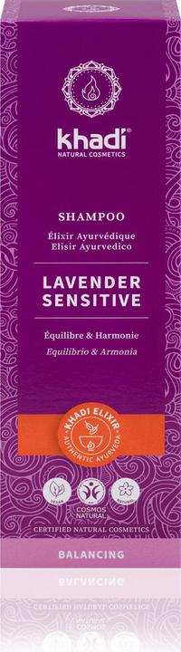 Immagine prodotto Khadi Elixir Shampoo Lavanda Sensitive 200 ml (Shampoo liquido, 200 ml)