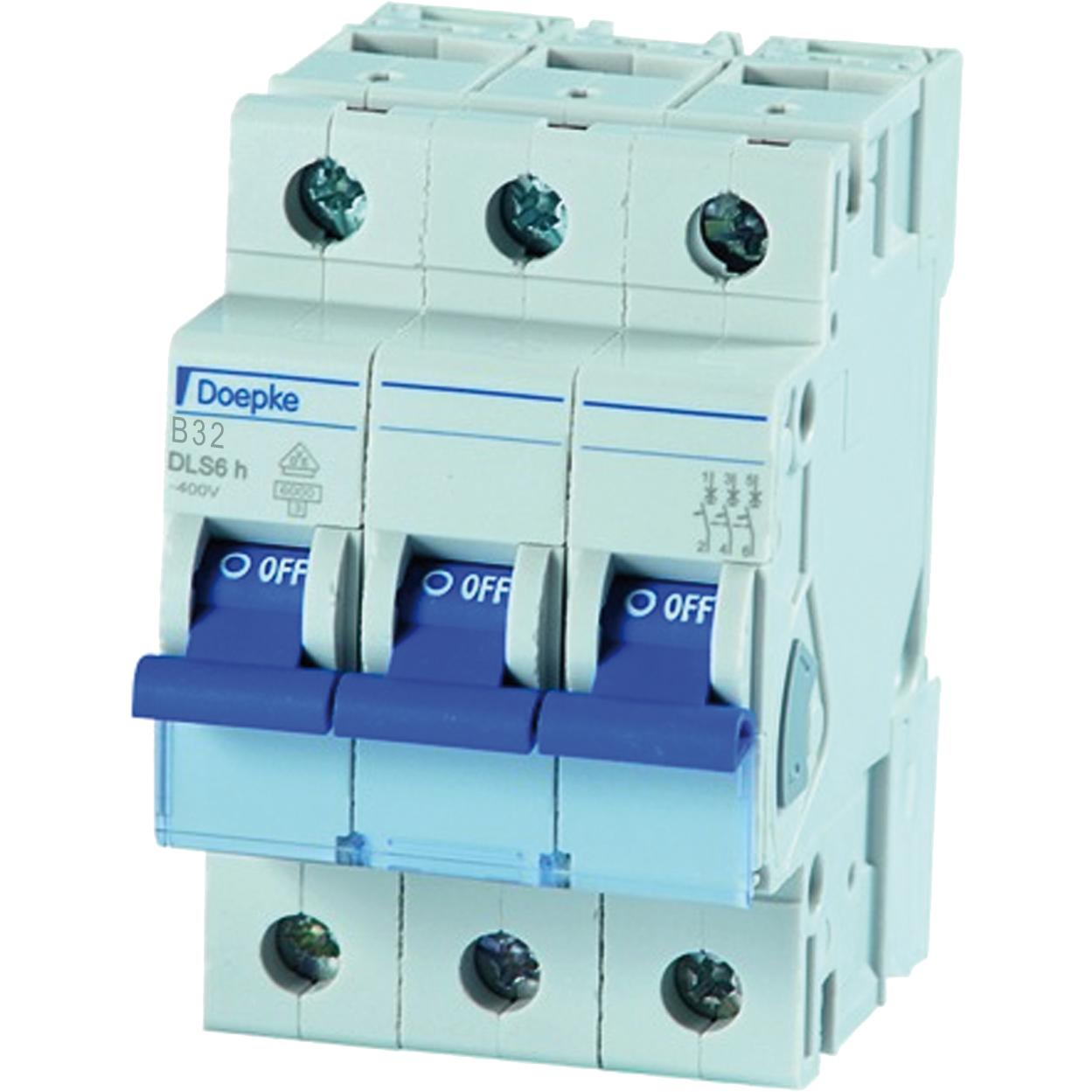 Doepke, Schutzschalter, Leitungsschutzschalter DLS6H B32A 6KA