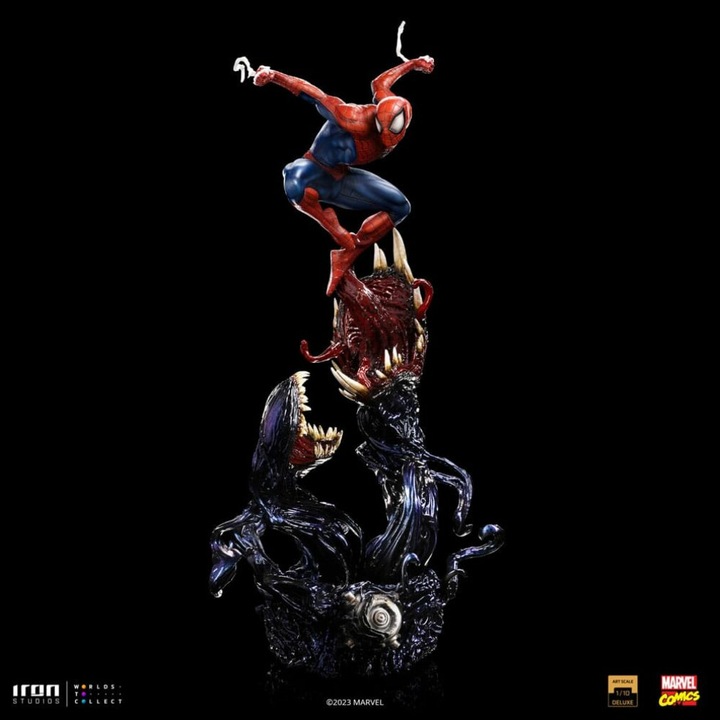 Actual product image Iron Studios Marvel statuette Art Scale Deluxe 1/10 Spider-Man 37 cm