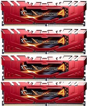 Actual product image G.Skill Ripjaws 4 (4 x 4GB, 2133 MHz, DDR4-RAM, DIMM)