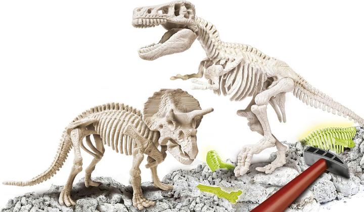 Produktbild Clementoni Ausgrabungset T-Rex& Triceratop