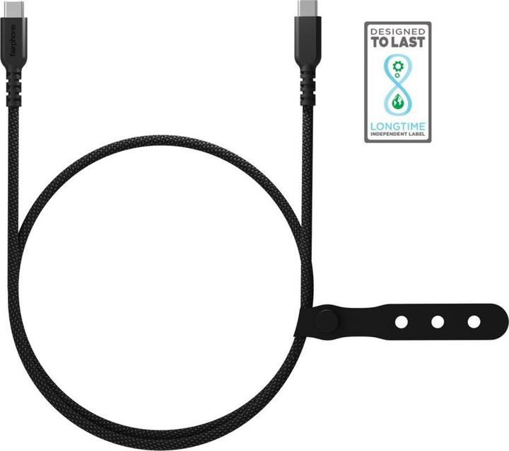Produktbild Fairphone USB C — USB C (2.50 m, USB 2.0, 240 W)