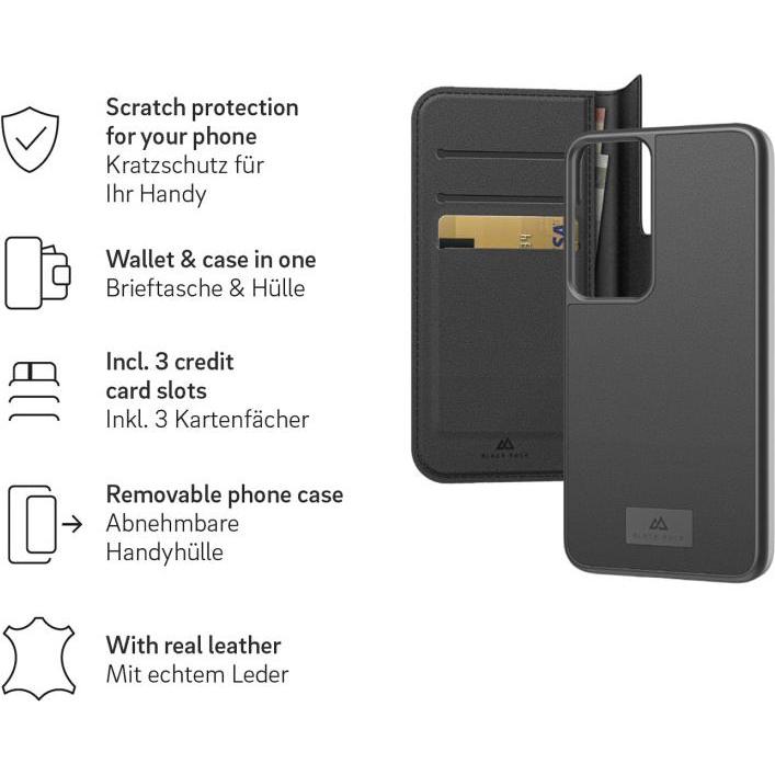 Thumbnail - Black Rock 2in1 (Samsung Galaxy S23), Smartphone Hülle, Schwarz