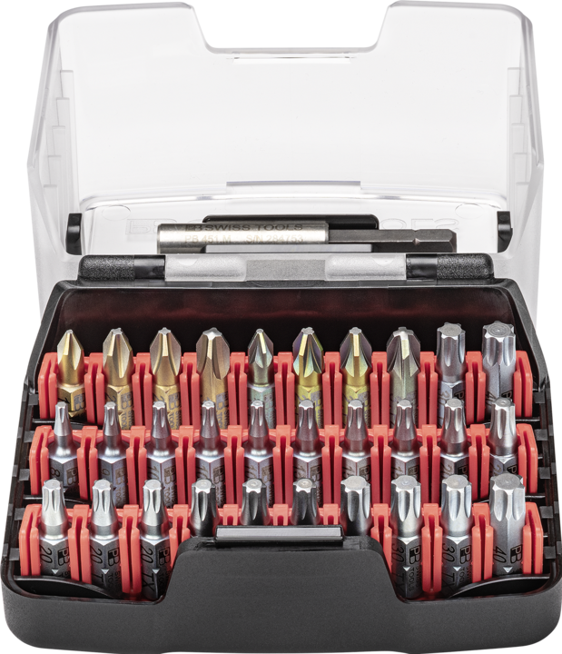 Produktbild PB Swiss Tools PB C6 995 (Kreuz Phillips PH M1, Kreuz Phillips PH M2, Kreuz Phillips PH M3, Kreuz Pozidriv PZ M1, Kreuz Pozidriv PZ M2, Kreuz Pozidriv PZ M3, Innensechsrund TX M8, Innensechsrund TX M9, Innensechsrund TX M10, Innensechsrund TX M15, Innensechsrund TX M20, Innensechsrund TX M30)