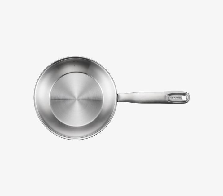 Actual product image Fiskars All Steel Sauté Pan, 2l (Frying pan, Stainless steel, 20 x 11.60 cm)
