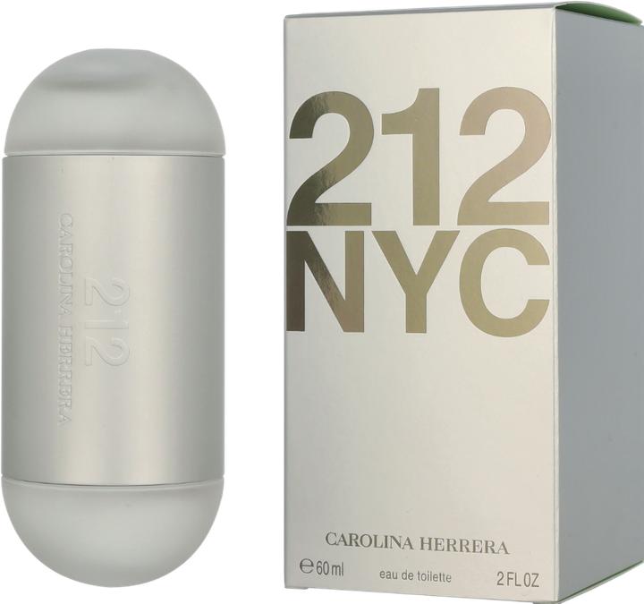 Actual product image Carolina Herrera 212 by Eau de Toilette Spray (Neue Verpackung) 60 ml (Eau de toilette, 60 ml)