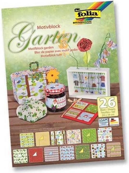 Folia Motief bloktuin (260 g/m², 1 x)