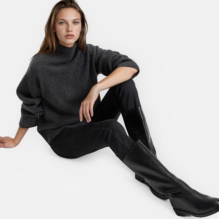 Actual product image La Redoute Collections Rollkragenpullover aus Wolle (L)