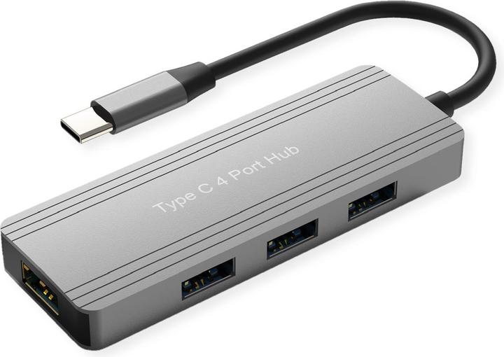Value USB 3.2 Gen 1 Hub, 4fach (USB-C, 4 ports)