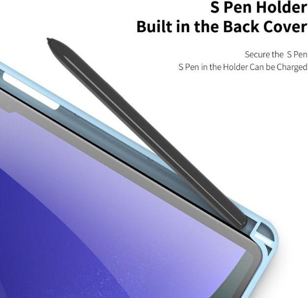 Actual product image Dux Ducis Toby Series Bookcover Cover (Galaxy Tab S9 FE+, Galaxy Tab S10+, Galaxy Tab S9+)