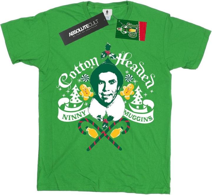 Immagine prodotto Elf Cotton Headed Ninny Muggins Maglietta Ragazze (128)