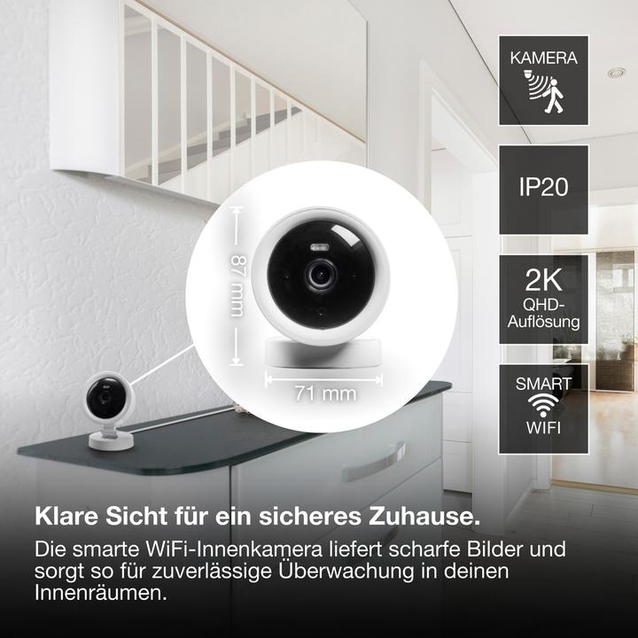 Immagine prodotto Osram SMART+ WIFI CAMERA FIXED White (2560 x 1440 Pixels)