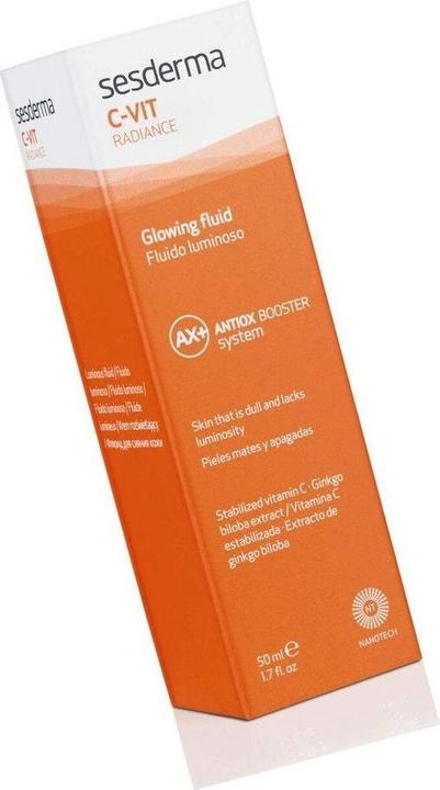 Actual product image Sesderma C-Vit Radiance Glowing Fluid (50 ml) (50 ml, Face gel)