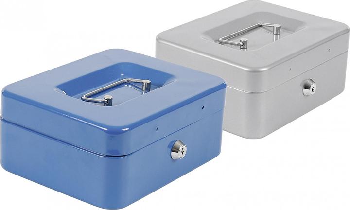 Actual product image Axentia Cash box, approx. 19.5 x 9 x 16 cm