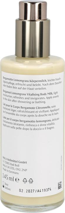 Produktbild Dr. Hauschka Körpermilch Bergamotte Lemongrass Fl 145 ml (Körpermilch, 145 ml)