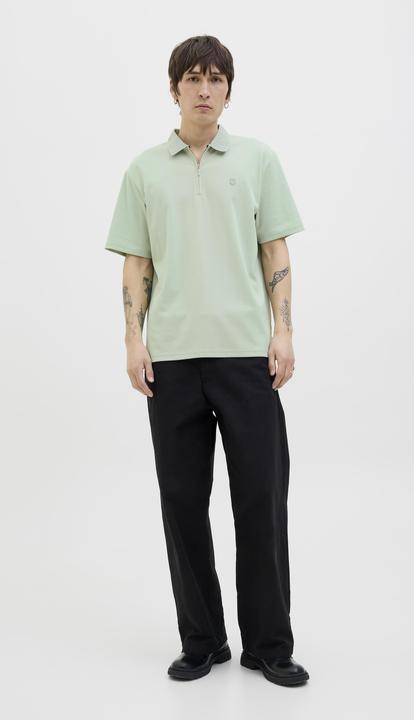 Produktbild Jack & Jones Jprrodney Ss Zip Polo Styd Ss25 (L)