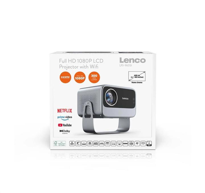 Produktbild Lenco LPJ-960SI (Full HD, 300 lm)