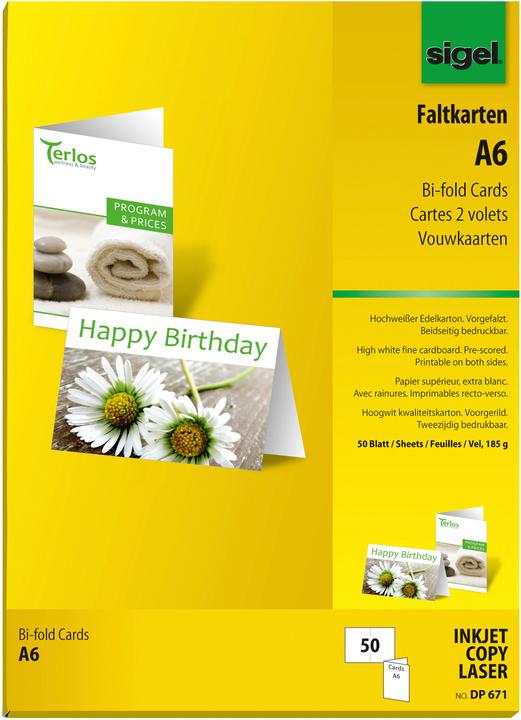 Folding cards (50 pcs.)