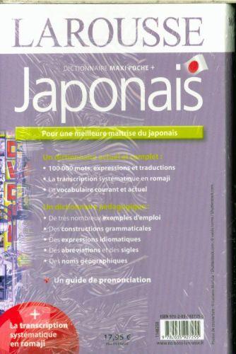 Image du produit Dictionnaire maxipoche + japonais : français-japonais (Français, Collectif, 2017)