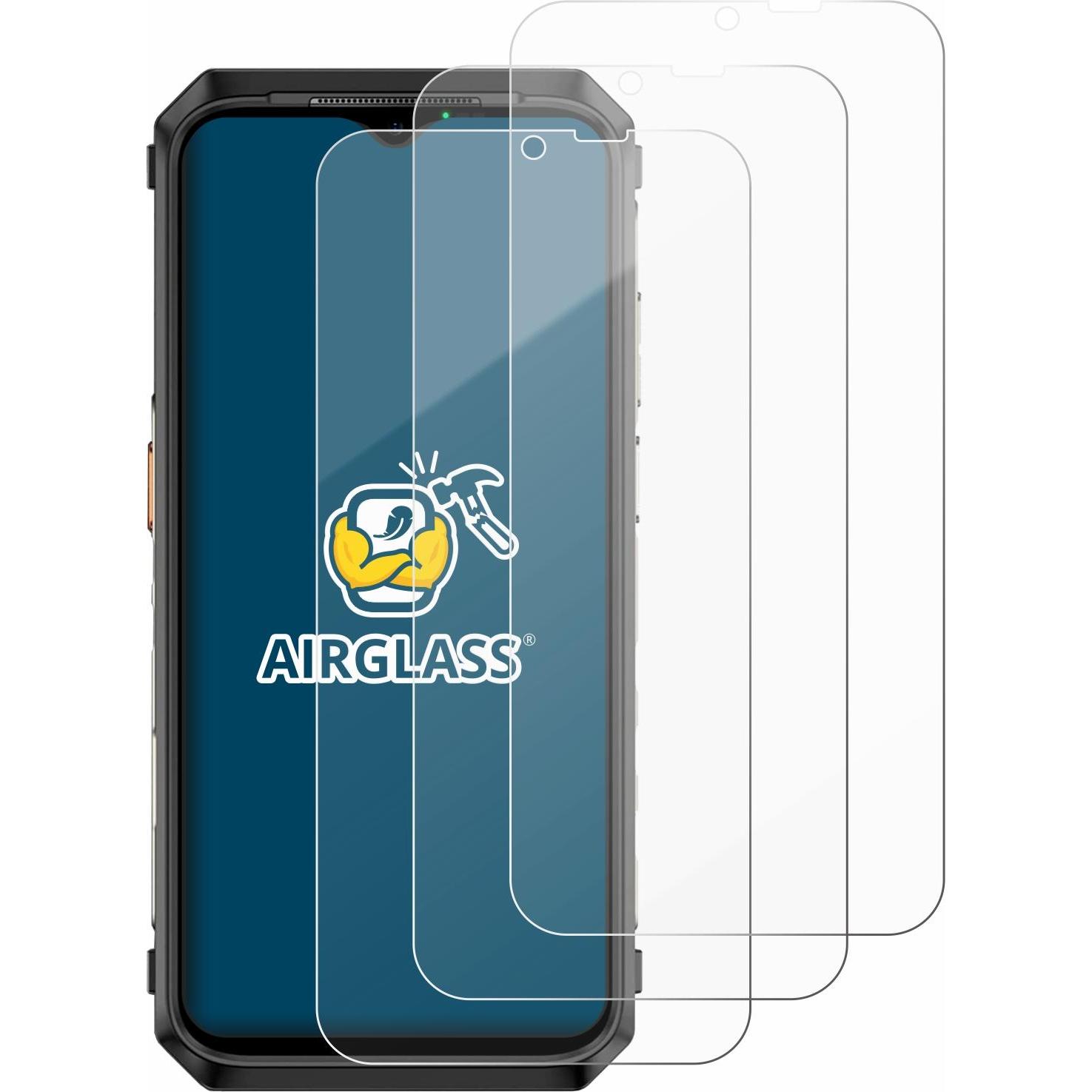 Thumbnail - BROTECT AirGlass Panzerglasfolie (3 Stück, Ulefone Power Armor 19T), Smartphone Schutzfolie, Transparent