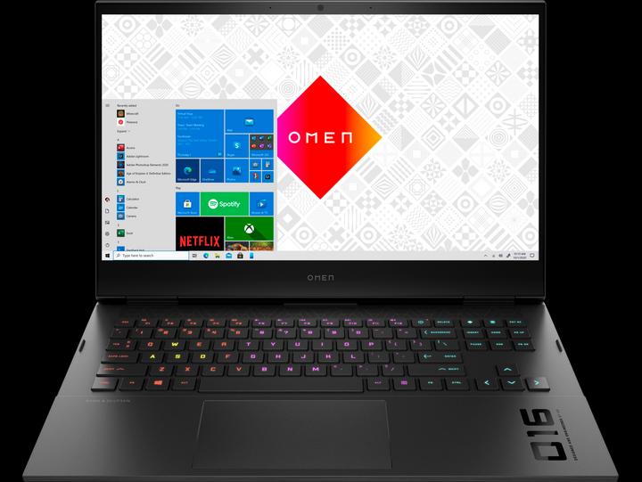 Produktbild HP Omen 16 (16.10", AMD Ryzen 7 5800H, 16 GB, 1000 GB, CH)