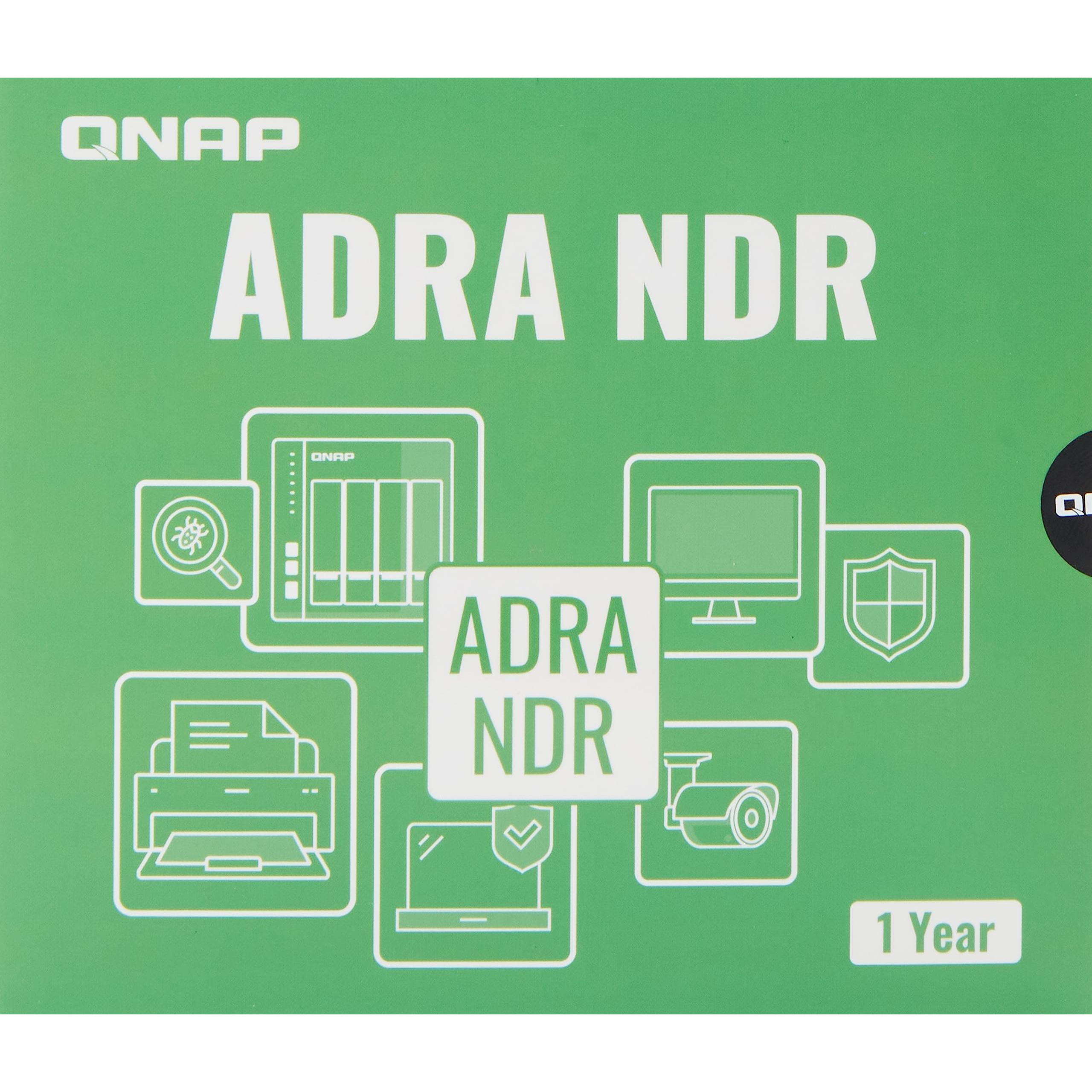 QNAP ADRA NDR Global license with 1 Year subscribe physical package, NAS Zubehör